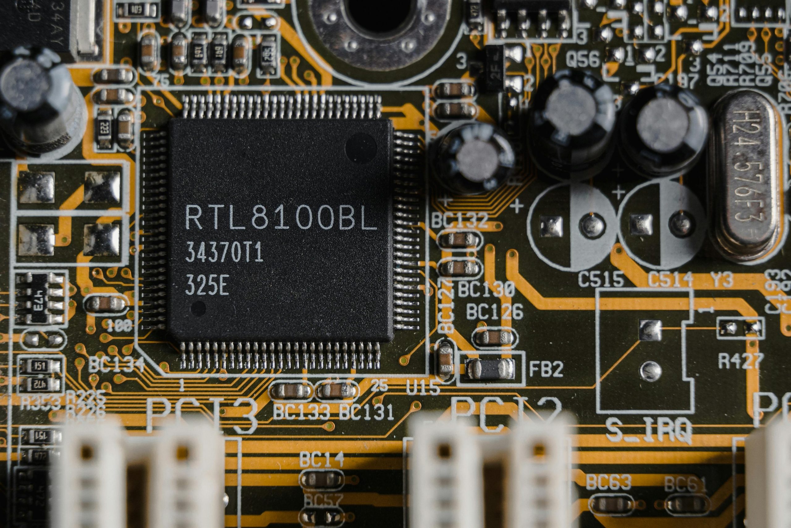A broken electronic device